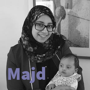 Case Study Majd and her baby